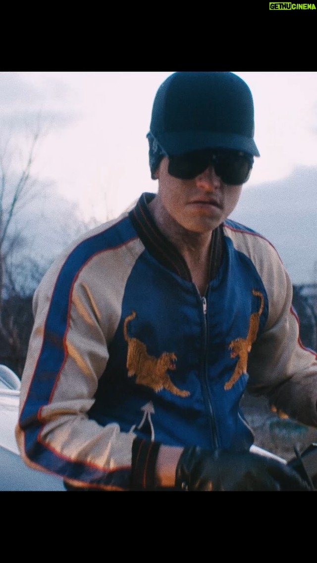 Dylan Sprouse Instagram - Got the chance to work with one of my favorite musicians in a super rad video. I’ve probably listened to his previous albums over 500 times, no joke, so when we got the chance to collab I jumped at it. Filmed by the talented #dekabrothers Check out the video for Widow Maker by @carpenterbrut ft @gunshipmusic if you wanna get seriously pumped up. The new album goes CRAZY