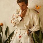 Dylan Sprouse Instagram - Thanks to the whole team behind this issue of L’Beauté Homme. Had a swell time shooting this in my old stomping ground Woodland Hills 😎
