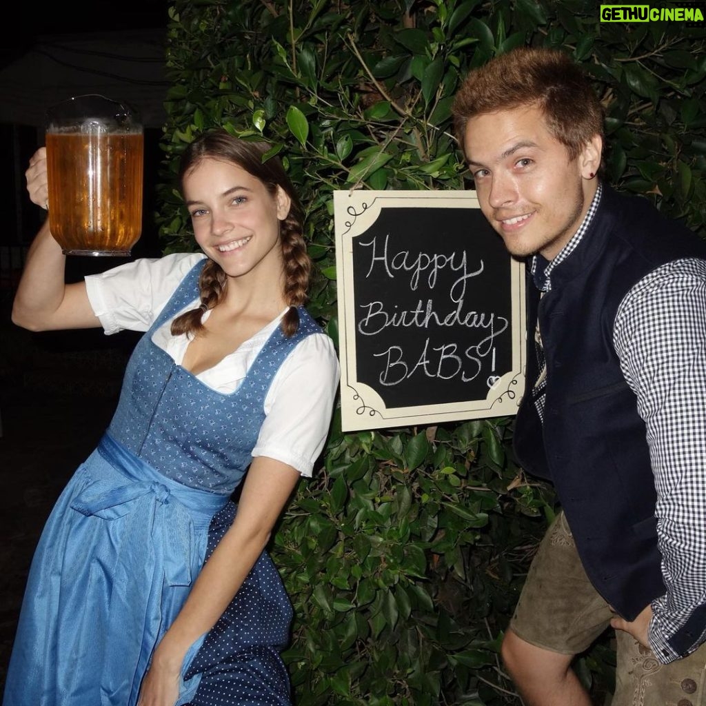 Dylan Sprouse Instagram - Late but worth the wait. Happy birthday to my Oktoberfest fraulein. Very proud and excited to be on this journey with you. You grow greater with each passing year and I can’t wait to see what this new chapter holds for us. I’ll save the mushy stuff for when I see you after filming 🍻 ❤️