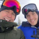 Dylan Sprouse Instagram - Some quality father son time Mammoth Lakes, California