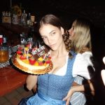 Dylan Sprouse Instagram - Late but worth the wait. Happy birthday to my Oktoberfest fraulein. Very proud and excited to be on this journey with you. You grow greater with each passing year and I can’t wait to see what this new chapter holds for us. I’ll save the mushy stuff for when I see you after filming 🍻 ❤️