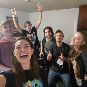Dylan Sprouse Instagram - Breaking Ground will be postponed this week for the holiday, but please enjoy these behind the scenes photos of us sweating, swearing, and swaddling. We are currently building some further installments on the land and what was seemingly a spur of the moment idea has now become something really special to all of us. Hope you’ve been enjoying so far and let us know your thoughts! Happy holidays.