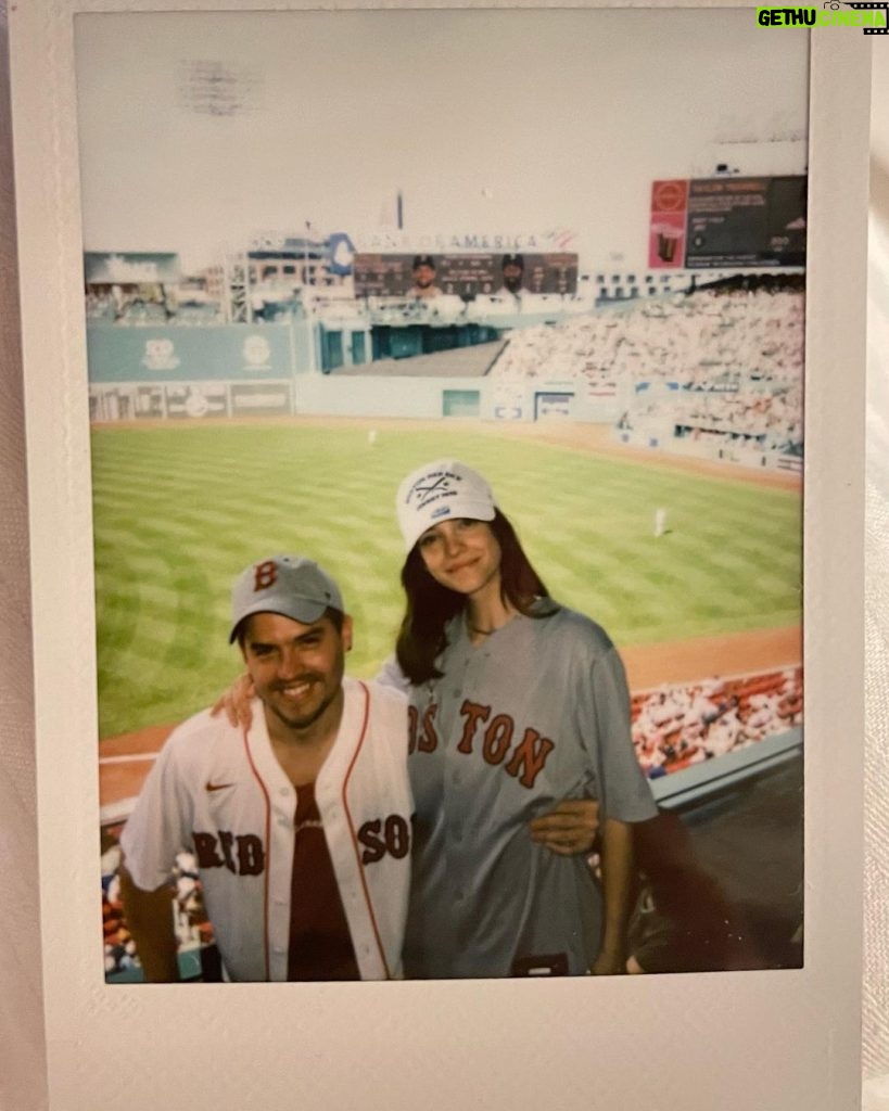 Dylan Sprouse Instagram - Had a blast yesterday at the @redsox game. First time seeing Fenway and the Red Sox won with a walk off grand slam. Couldn’t have asked for a better day. Fenway Park