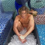 Dylan Thiry Instagram - J-4 Avant le combat 🥊 Rien de mieux qu’un bain de glace pour récupérer ! 🧊🧊🧊 Tek Boxing Gym