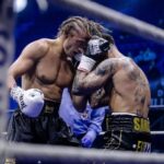 Dylan Thiry Instagram - La plus grande gloire n'est pas de ne jamais tomber, mais de se relever à chaque chute. 🥊 Palais des sports de Marseille
