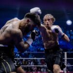 Dylan Thiry Instagram - La plus grande gloire n'est pas de ne jamais tomber, mais de se relever à chaque chute. 🥊 Palais des sports de Marseille