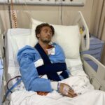 Dylan Thiry Instagram - Tout s’est bien passé Al hamdoulillah, merci pour vos messages 🤲🏽 🩵 Hopital Dubai
