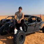 Dylan Thiry Instagram - Les meilleurs moments d’une vie sont ceux en famille @noe.tattooart 🏜️ Merci pour l’accueil : @vip.o_desert.dxb 🇦🇪 Dubai Desert Safari