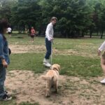 Dylan Wang Instagram - running man & dog🤨
