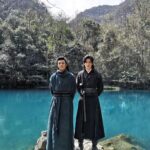 Dylan Wang Instagram - 快两年了终于又一起工作了[流泪]见过我八师兄[抱拳]