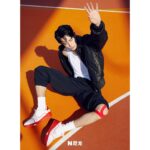 Dylan Wang Instagram – with NYLON🏀
#lvxnba 
@louisvuitton