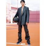 Dylan Wang Instagram - with NYLON🏀 #lvxnba @louisvuitton