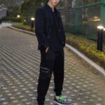 Dylan Wang Instagram – 🚶🤳 @louisvuitton

#LVUPCYCLING
#LVTRAINER