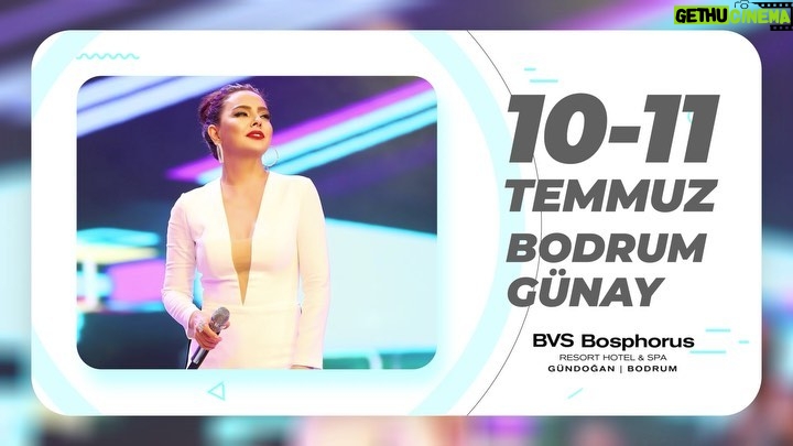 Ebru Gündeş Instagram - Ve yıllar sonra Bodrum'da Günay gecelerinde buluşacağımız ve tabi ki çok eğleneceğimiz doğrudur 😉 @bvsbosphorushotel