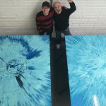 Ed Sheeran Instagram - Divide 7th anniversary throwback dumpington Explanations below 1. At the Grammys telling Rihanna Shape of You was originally with her in mind 2. Me and @missjpeg on the set of Shape of You after the sumo fight 3. Just after finishing painting the cover with @damienhirst 4. Strapped up ready to roll for the Galway Girl vid 5. Celebrating with @rokstoneprod and @jmd_snowpatrol Shape of You going #1 worldwide with a bottle of champs we didn’t end up drinking, it’s still in my cellar, being saved for a special occasion 6. Hanging out with @stormzy after the Ivor’s having won some bronzeware 7. Couple of beers with @zoeydeutch on the set of Perfect 8. With the guys from the Castle video at the Castle 9. My birthday in Brazil on the Divide tour, I asked to play a football game with some ex Brazilian national players. We got spanked 10. Final night of the Divide tour, and campaign, in Ipswich, having a pizza and celebrating the most successful era of my career Til next time x