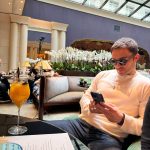 Ed Westwick Instagram - paris tango Park Hyatt Paris-Vendome