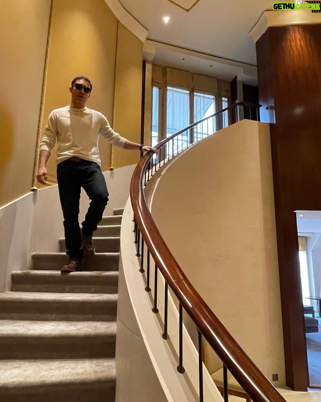 Ed Westwick Instagram - paris tango Park Hyatt Paris-Vendome