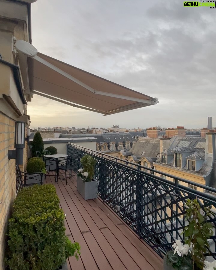 Ed Westwick Instagram - paris tango Park Hyatt Paris-Vendome