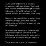 Edgar Ramírez Instagram - I beg you to please read this post carefully 🙏🏽. It is the most painful and the most intimate thing I have had to publish in my life, but I think it is important to share it. At times I feel like it is a nightmare from which I am going to wake up, but I know it is not. I know this is as real as the air that at this moment is so difficult for me to breathe. In my instagram feed, right next to this post is an interview I had with Dr. Anthony Fauci, Chief Medical Advisor to the President of the United States, in which we discussed vital information on how to deal with COVID 19 and the urgent need to get vaccinated, especially those of us who are lucky enough to have access to one . No one who has access to a vaccine should die from COVID 19. Please read this information, watch the interview and please, please share it. Thank you very much, Edgar North Carolina
