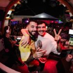 Eduardo Miranda Instagram - TBT de una gran noche en BCN con mis gallos @danimasi y @djsantosgarcia 🇪🇸🔥🙏 @lacostadisco 🙏 📸 @by.monti Barcelona, España