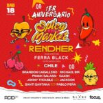 Eduardo Miranda Instagram - Estoy muy contento de poder compartirles este flyer que significa mucho para mi ya un año de @spicy.market_ y los que faltan, muchas gracias a toda la gente que ha apoyado este proyecto, estamos creando un movimiento con amor y pasión. ❤️ Nos vemos este sábado 18 en @blank.social.club para bailar todos🌶🍇🍌🥦🍎🍉🔥 CDMX