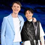 Edvin Ryding Instagram - @edvinrydings & @officialomar’s chemistry started long before co-starring on #YoungRoyals 👀 #EdvinXOmarOnFallon The Tonight Show Starring Jimmy Fallon