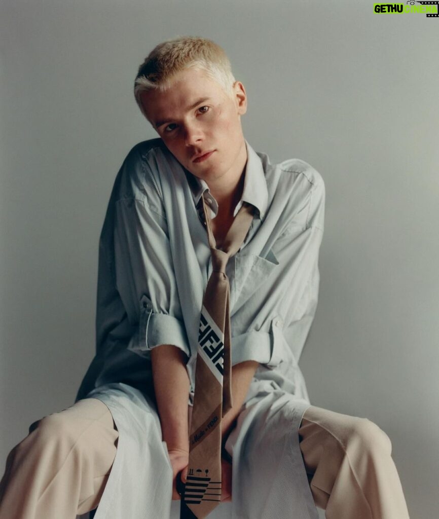 Edvin Ryding Instagram - EDVIN - PreOrder - Link In Bio.💘 Wilmon Forever ❤️‍🔥 Swedish actor Edvin Ryding @edvinrydings returns to BTB for his second print cover story! Having just wrapped up the final season of Young Royals, the show that introduced him to a global audience, Ryding is now working on his long-term plan — ensuring his tenure in the industry spans decades. “I often envision myself acting into my eighties,” he says. “It doesn’t matter if I’m super successful or if I become this huge rockstar - I just want to keep doing what I’m doing.” In our new SS24 Crazy Love issue, Ryding talks about saying goodbye to the YR universe, his complex relationship with fame, and what still gives him butterflies. _ The SS24 Crazy Love issue will be out from mid-March in Paris and all around the world shortly after. Pre-order it now at the link in our bio to secure your copy. _ Edvin Ryding @edvinrydings is captured by @emiliastaugaard & styled by @eminesander He’s wearing full look @fendi _ Interview by @pedromvasconcelos Photography by Emilia Staugaard @emiliastaugaard Fashion by Emine Sander @eminesander EIC Michael Marson @badmickey Casting by Imagemachine Cs @imagemachine_cs Grooming by Philip Fohlin @philipfohlin at @linkdetails Set Design by Hanna Järgenstedt @hannajargenstedt & Liv Omsen livomsen Photographer’s assistant Lamia Karic @lamiakaric _ #BehindTheBlindsMagazine #EdvinRyding #YoungRoyals #CrazyLoveIssue #BTB16
