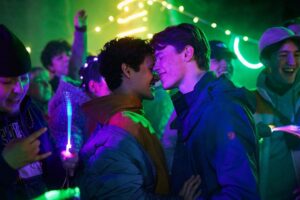 Edvin Ryding Instagram - The visuals for season 3…. so excited for you to see Wille, Simon and the rest of the Hillerska icons grow💜 On Netflix in March!!!🫶🏻