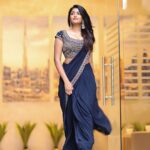 Eesha Rebba Instagram - 🪻🪻 Clicked by @karteeksivagouni Styled by @impriyankasahajananda Outfit @aadhya_designs