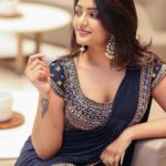 Eesha Rebba Instagram - 🪻🪻 Clicked by @karteeksivagouni Styled by @impriyankasahajananda Outfit @aadhya_designs