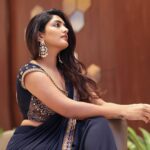 Eesha Rebba Instagram - 🪻🪻 Clicked by @karteeksivagouni Styled by @impriyankasahajananda Outfit @aadhya_designs