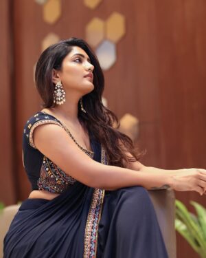 Eesha Rebba Instagram - 🪻🪻

Clicked by @karteeksivagouni 
Styled by @impriyankasahajananda
Outfit @aadhya_designs