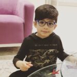 Ehsan Khajeamiri Instagram - جان بابا عینکی شد 🤓 😥
