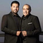 Ehsan Khajeamiri Instagram - بابا جانم تولدتون مبارک باشه به امید خدا همیشه تنتون سالم باشه دلتون شاد و سایه تون هم بالای سرم دلم براتون خیلی تنگ شده از راه دور میبوسمتون 😘❤️🥳