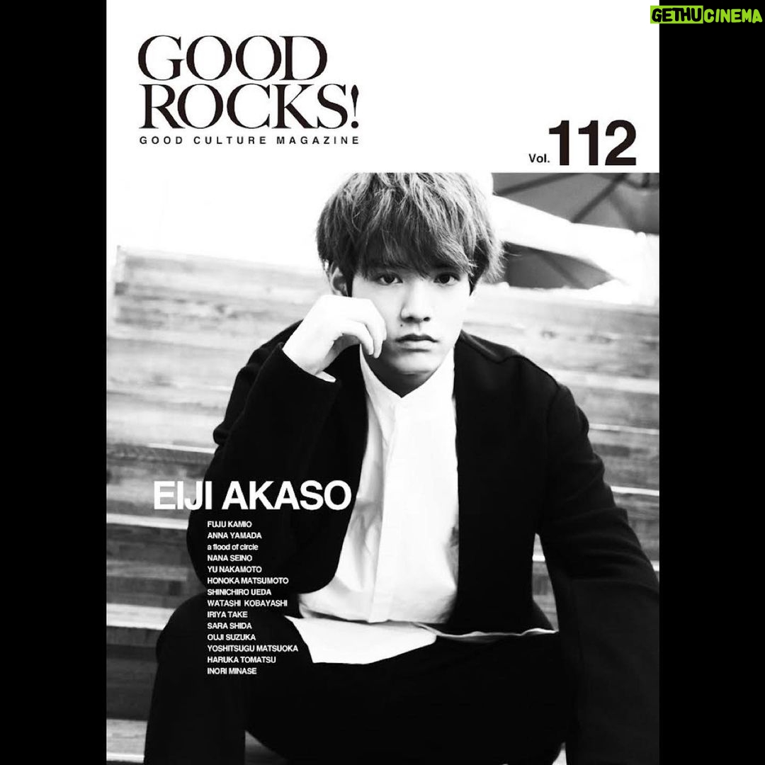 Eiji Akaso Instagram - 「GOOD ROCKS! Vol.112」 10月8日(金)発売です! 是非お楽しみ下さいませ! #GOODROCKS