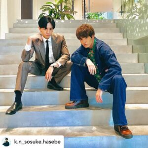Eiji Akaso Instagram - 放送まで後5時間！

Posted @withregram • @k.n_sosuke.hasebe 長谷部宗介×樋口拓也

THE MOST GUYS
#BIGPOSTER

#OOTD
#ootdfashion
#fashion
#Asia
#Japan
#Tokyo
#guy
#boys
#中島健人Instagram
#長谷部宗介
#赤楚衛二
#樋口拓也
#彼女はキレイだった
#かのきれ
#明日夜9時はかのきれ6話
#やはりグリッドはキレイでないと
#でしたね
#納得はしました
#写真こちらに収めておきますね