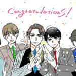 Eiji Akaso Instagram - ザテレビジョンさんの 第106回ドラマアカデミー賞　 最優秀作品賞&最優秀助演男優賞 本当におめでとうございます㊗️ そして皆様本当にありがとうございます！！！ 写真は豊田先生が書いてくださった素敵な画です！！ #30歳まで童貞だと魔法使いになれるらしい #チェリまほ #個人的な #最優秀アニマル賞はうどんちゃん #助演アニマル賞はメリーゴーランドのカバ