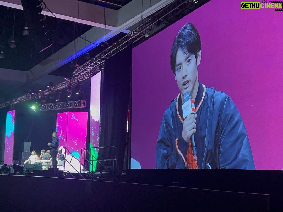 Eiji Akaso Instagram - #animeexpo #ax2003 #zom100 #netflix Los Angeles Convention Center