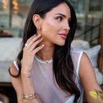 Eiza González Instagram - Had an amazing time hosting with my @bulgari family a beautiful dinner. It’s was nothing but joy sharing such wonderful moments with other women who I admire and respect 🫶🏼🩵 📸 @marcmpatrick