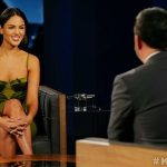 Eiza González Instagram - I socially distanced with @jimmykimmel who I’ve officially visited more than my own family since this pandemic started. Watch us talk about I care a lot and falling off my stupid bike. Tonight #basicbitch #Kimmel @jimmykimmellive