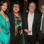 Eiza González Instagram - Emmy night celebrating @netflix with our @3bodyproblem family ! 🫶🏼