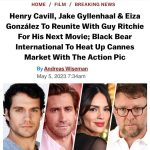 Eiza González Instagram - Lucky lucky girl! Reuniting with all these talented people. So grateful. 🙏🏼 This one is one for the ages.