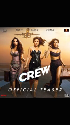 Ekta Kapoor Instagram - Kursi ki peti baandh lein, kyuki yahan ka taapmaan aapke liye bahot garm hone vala hai ❤️‍🔥

#CrewTeaser out now
#CrewInCinemasOnMarch29

@tabutiful @kareenakapoorkhan @kritisanon @diljitdosanjh and a special appearance by @kapilsharma

@saswatachatterjeeofficial #RajeshSharma @shobha9168 @anilskapoor @rheakapoor @kumartaurani @rajoosworld #MehulSuri @nidsmehra @jpaarth @vivek.koka @anirudh_k_sharma @balajimotionpictures @akfcnetwork @tips