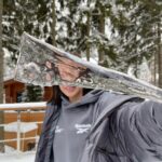 Elena Temnikova Instagram - Нереально снежная зима. Очень красивая. Обожаю❄️ Сегодня в новостях обещали еще полметра сугробов. Но вот вопрос - и чего потом будем делать весной с этим снегом?😂