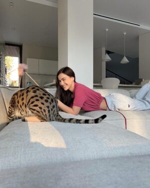 Elena Temnikova Instagram - Нао-шмяо любовь моя❤️‍🩹