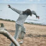 Elena Temnikova Instagram - Это я на Финском заливе. Душевно🫶 Финский Залив