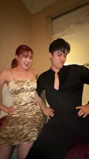 Elizabeth Tan Instagram - My oppa 🥰 hahahhaha