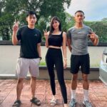 Elizabeth Tan Instagram - Aliff, Hanna & Ghazi 😊 #wtwoworlds . . . #viuoriginal @viumalaysia @indepix @ze.entertainment.my