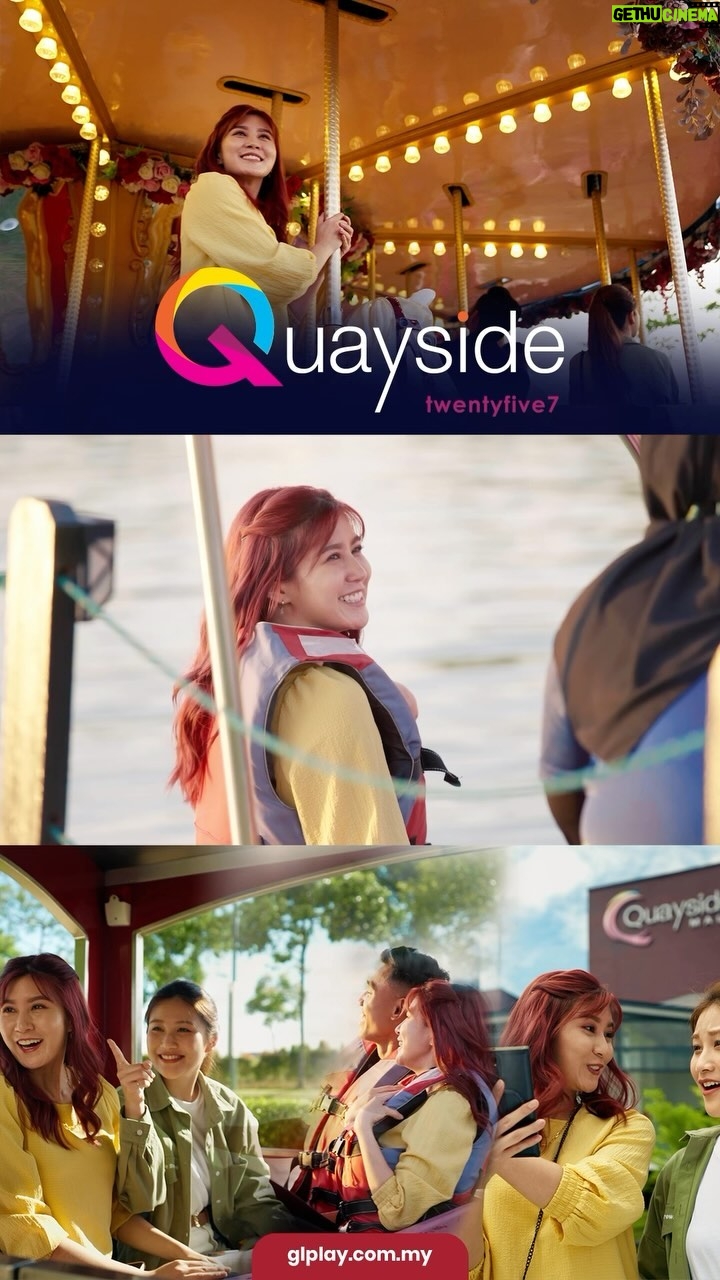 Elizabeth Tan Instagram – Ni la yg Lizzy experience kt Quayside with my