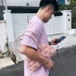 Elizabeth Tan Instagram - tema pink utk raya berdua tahun ni. hopefully cny tahun depan dah bertiga hehe 😝🌸